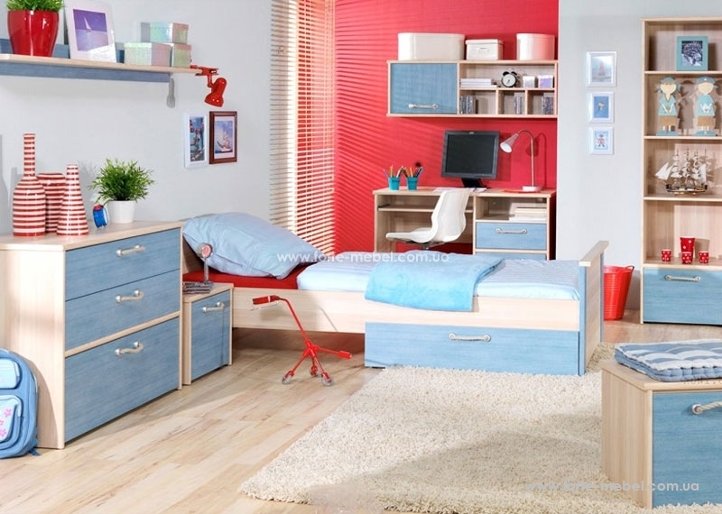 Інтер'єр молодіжної кімнати