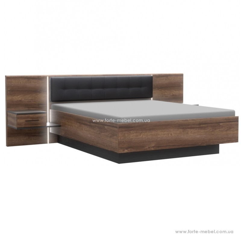Кровать с тумбочками Bellevue BLQL181B (180*200) Кровать с тумбочками Bellevue BLQL181B (180*200)