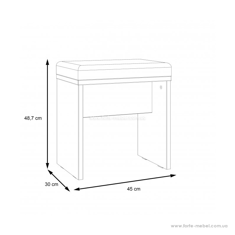 Пуфик Dalate OLNT011-D89 Пуфик Dalate OLNT011-D89